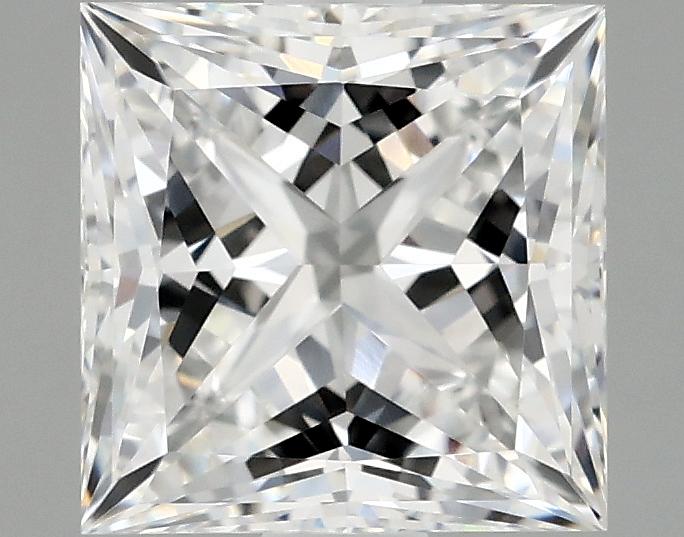 1.92 Carat Princess Shaped Ideal Cut VVS2 IGI Certified Lab Grown Diamond