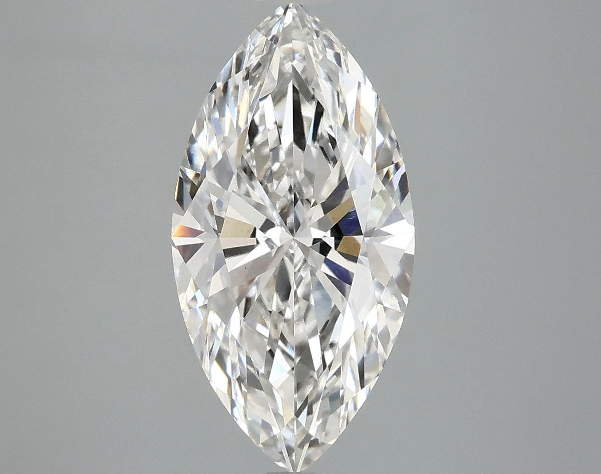 2.98 Carat Marquise Shaped Ideal Cut VS2 IGI Certified Lab Grown Diamond