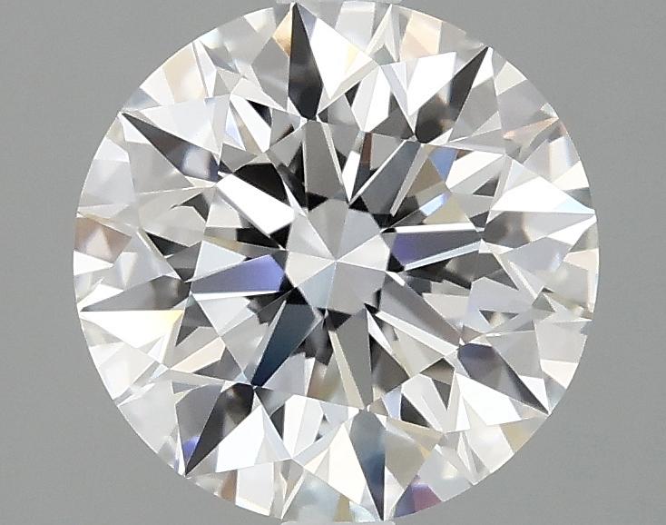 2.53 Carat Round Shaped Excellent Cut VVS2 IGI Certified Lab Grown Diamond