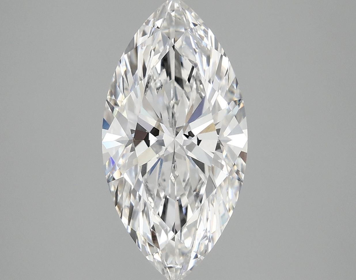 3.02 Carat Marquise Shaped Ideal Cut VS1 IGI Certified Lab Grown Diamond