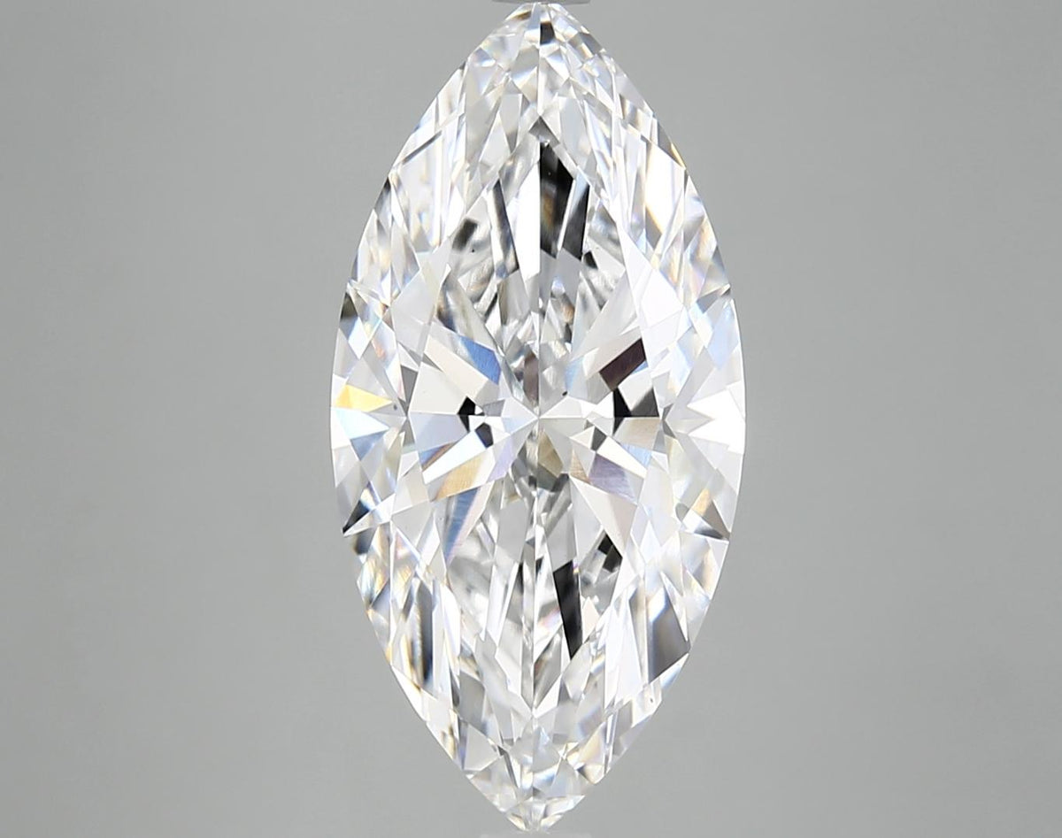 4.68 Carat Marquise Shaped Ideal Cut VS2 IGI Certified Lab Grown Diamond
