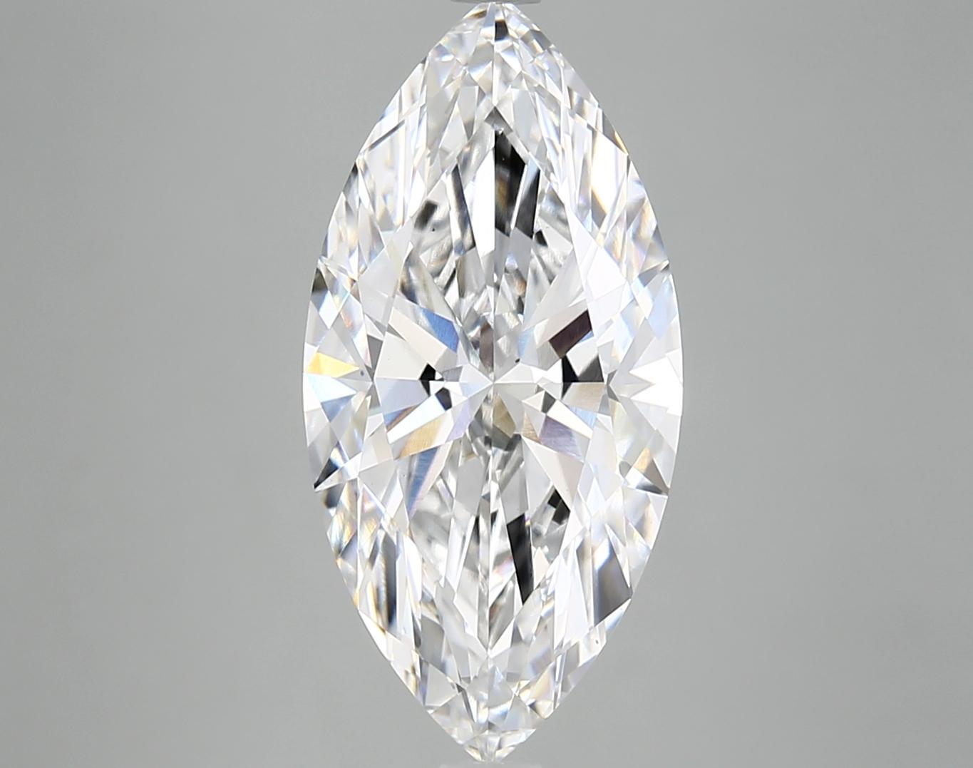 4.68 Carat Marquise Shaped Ideal Cut VS2 IGI Certified Lab Grown Diamond