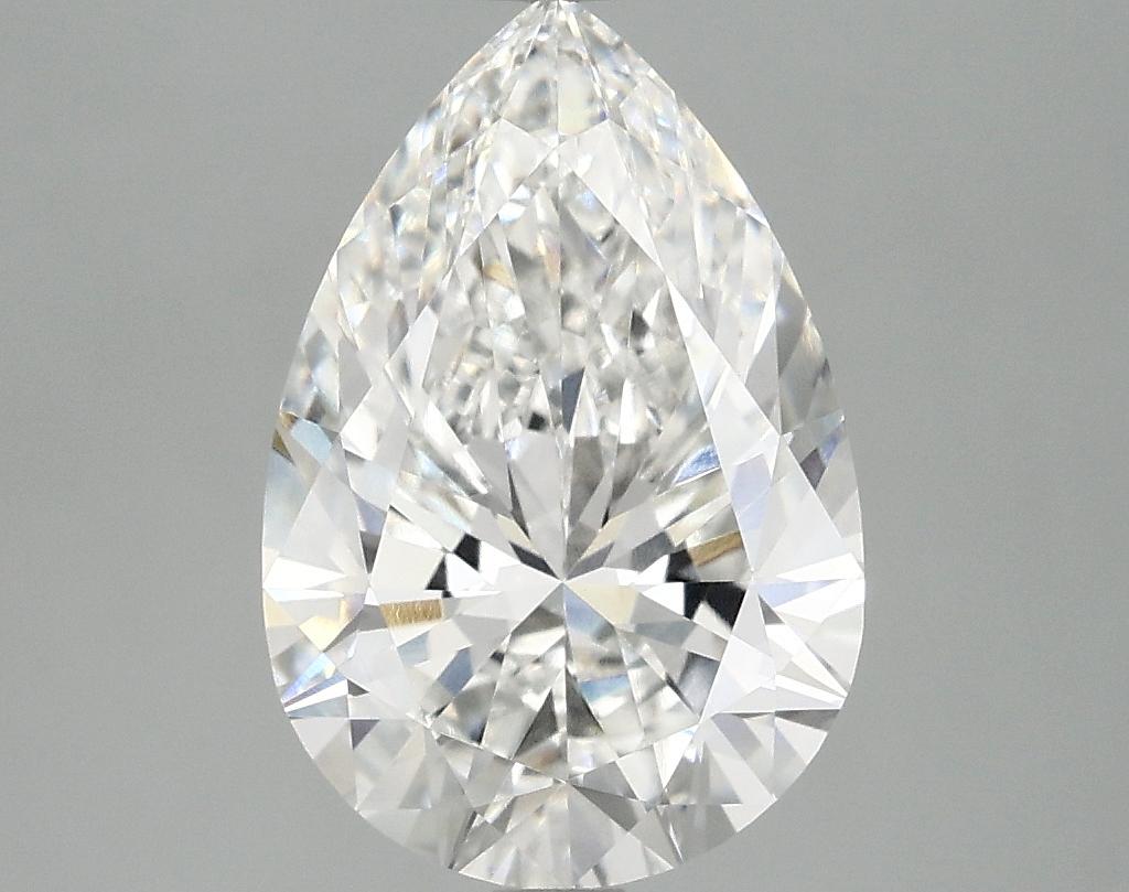 3.03 Carat Pear Shaped Excellent Cut VVS2 IGI Certified Lab Grown Diamond