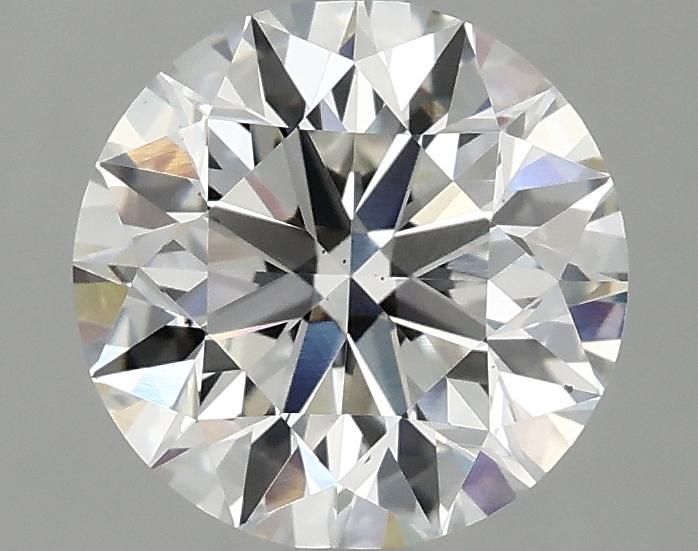 2.04 Carat Round Shaped Excellent Cut VS2 IGI Certified Lab Grown Diamond