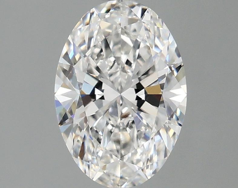 1.47 Carat Oval Shaped Ideal Cut VVS2 IGI Certified Lab Grown Diamond