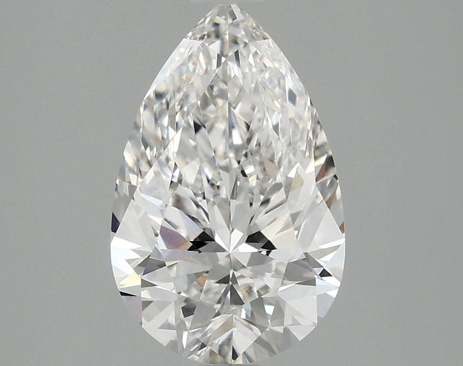 2.04 Carat Pear Shaped Ideal Cut VVS2 IGI Certified Lab Grown Diamond