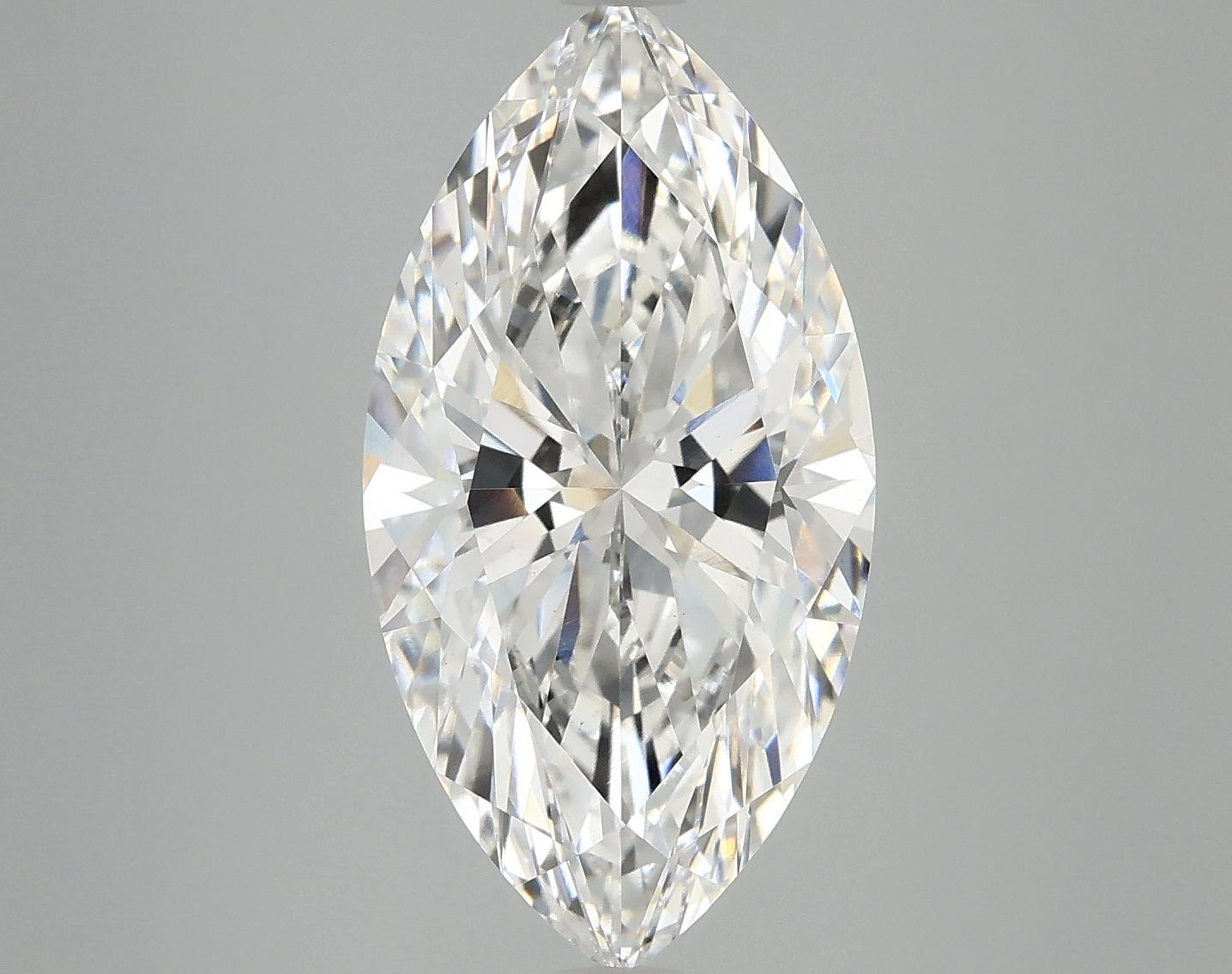 4.98 Carat Marquise Shaped Ideal Cut SI1 IGI Certified Lab Grown Diamond