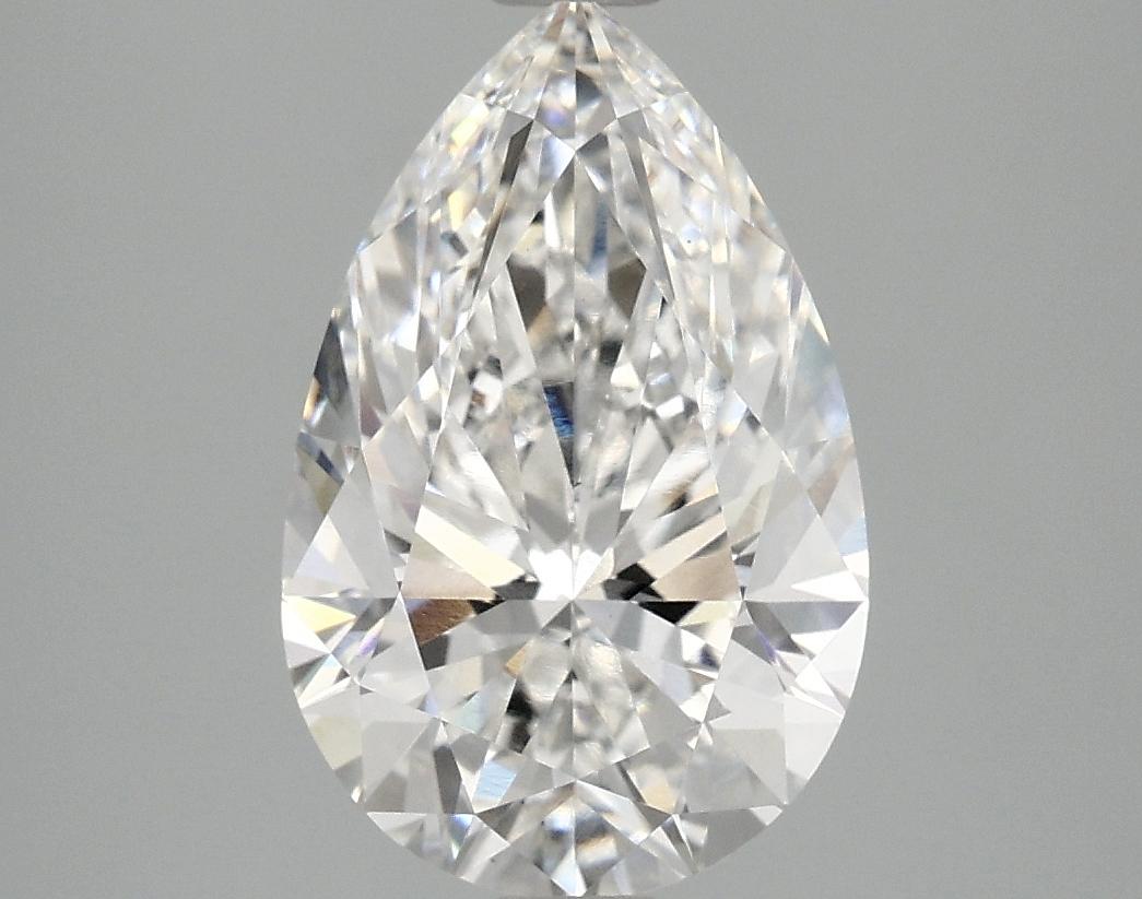 3.09 Carat Pear Shaped Ideal Cut VS1 IGI Certified Lab Grown Diamond