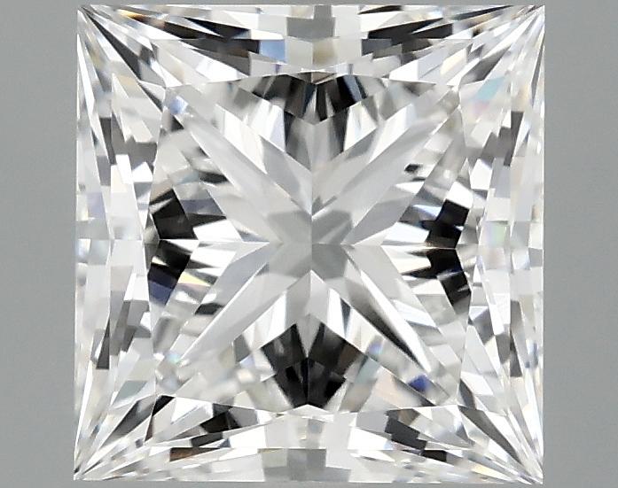 3.03 Carat Princess Shaped Ideal Cut VVS2 IGI Certified Lab Grown Diamond
