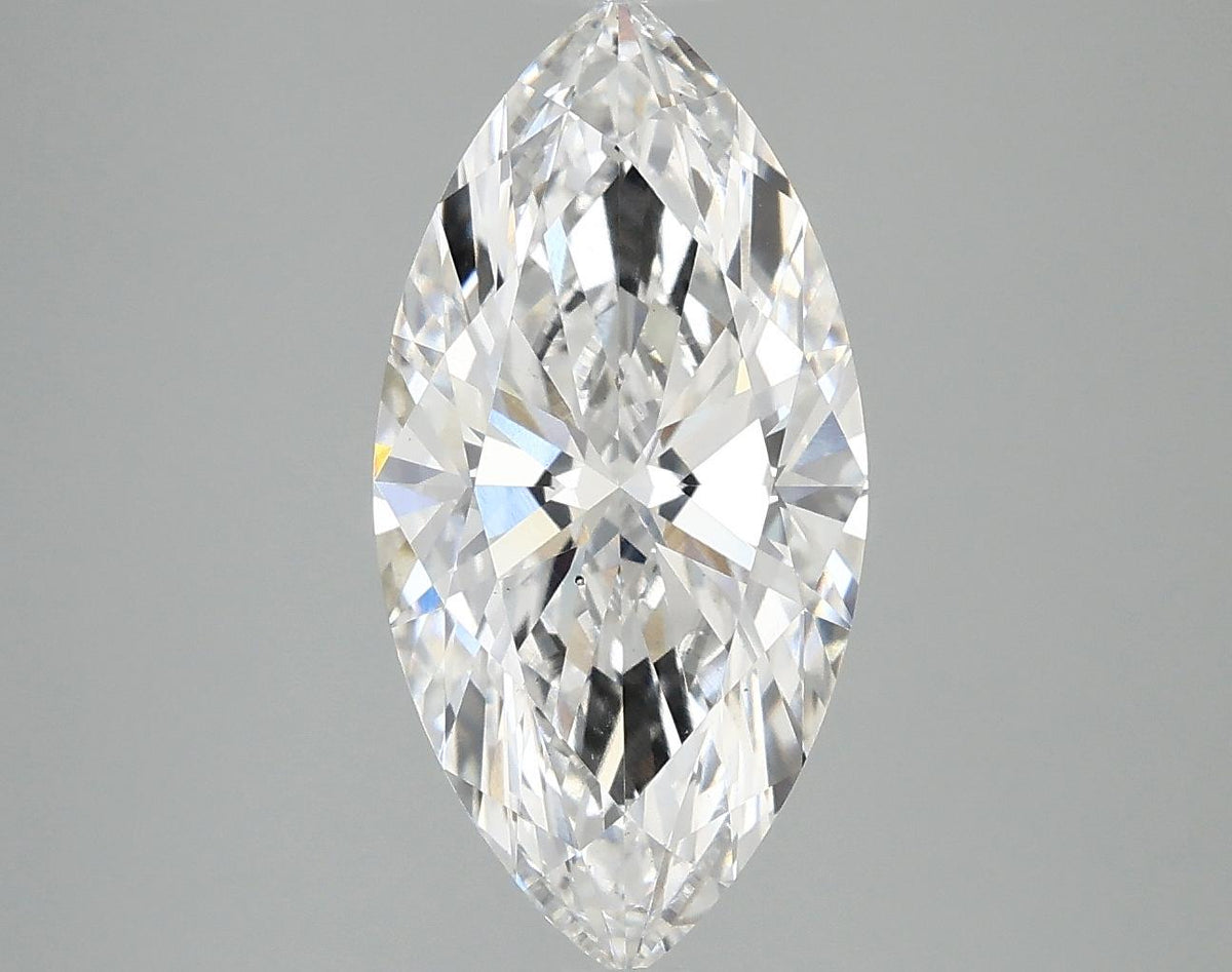 3.06 Carat Marquise Shaped Ideal Cut VS2 IGI Certified Lab Grown Diamond