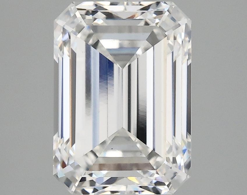 3.09 Carat Emerald Shaped Ideal Cut VS1 IGI Certified Lab Grown Diamond