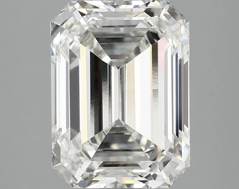 2.98 Carat Emerald Shaped Excellent Cut VVS2 IGI Certified Lab Grown Diamond