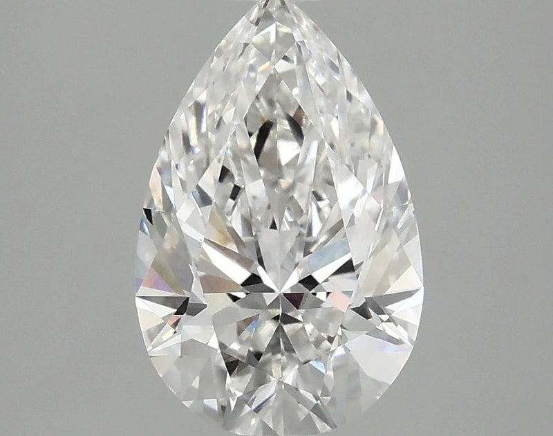 2.08 Carat Pear Shaped Ideal Cut VVS2 IGI Certified Lab Grown Diamond