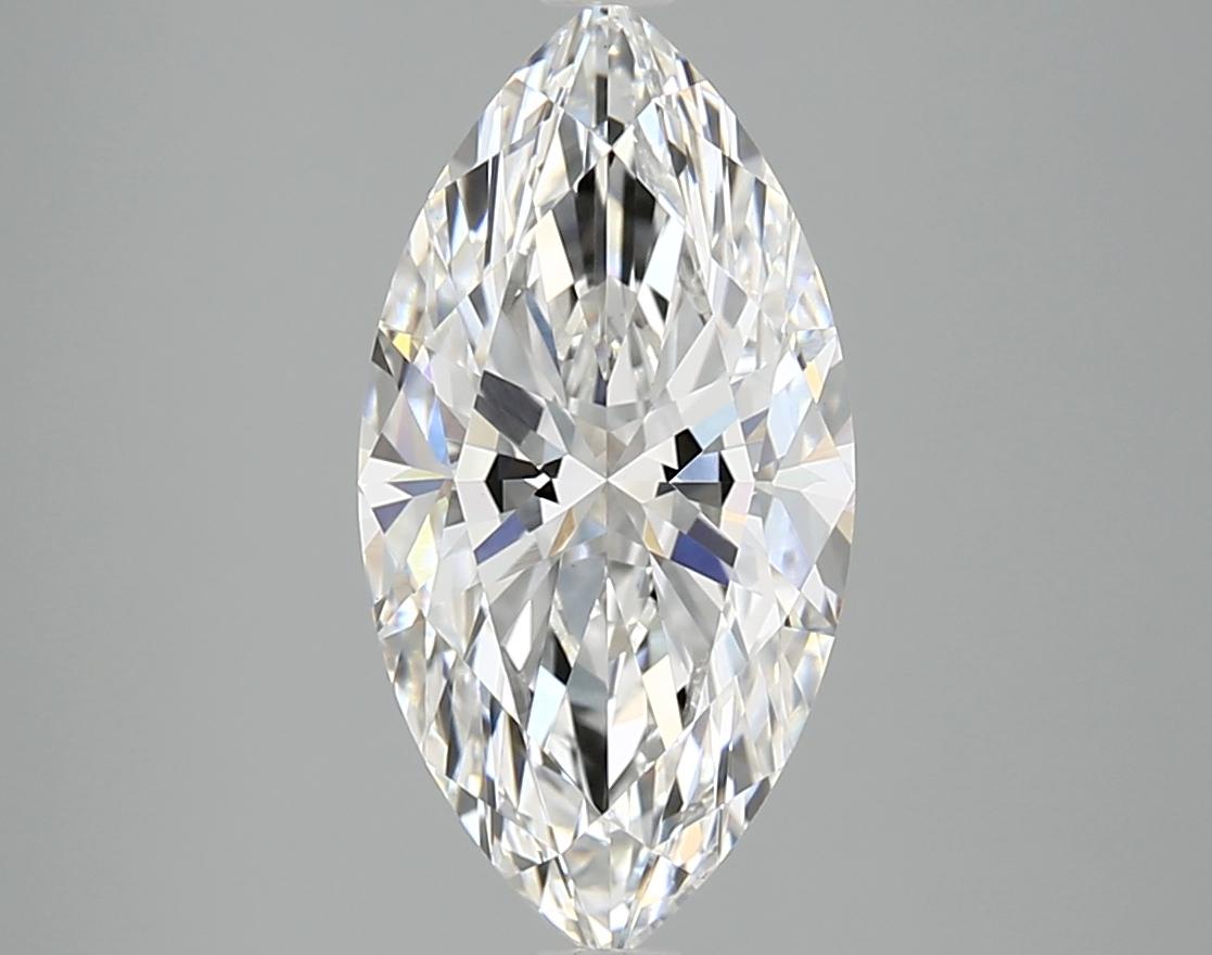3.06 Carat Marquise Shaped Ideal Cut VVS2 IGI Certified Lab Grown Diamond