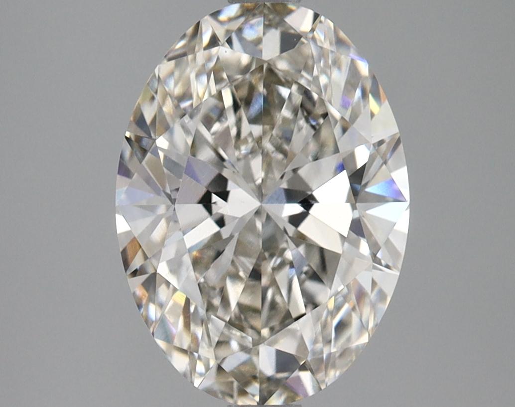 2.51 Carat Oval Shaped Ideal Cut VVS2 IGI Certified Lab Grown Diamond