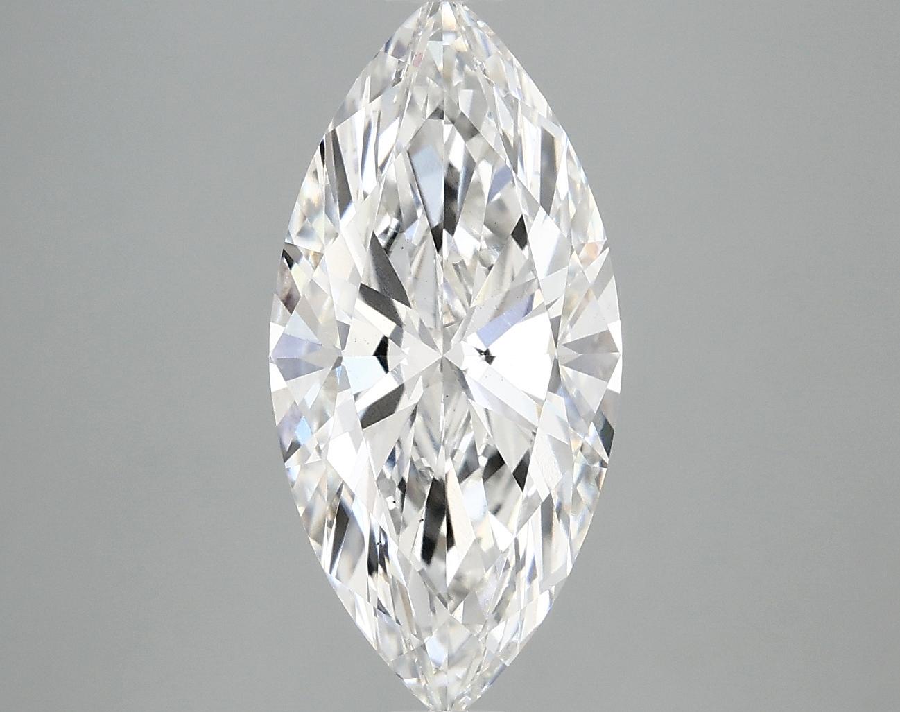 3.06 Carat Marquise Shaped Excellent Cut VS1 IGI Certified Lab Grown Diamond