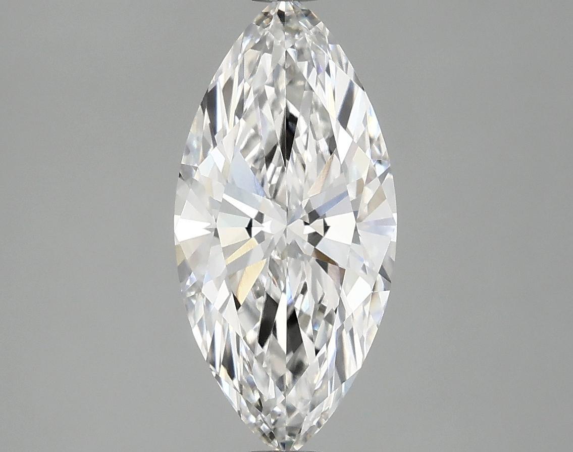 2.02 Carat Marquise Shaped Excellent Cut VVS2 IGI Certified Lab Grown Diamond