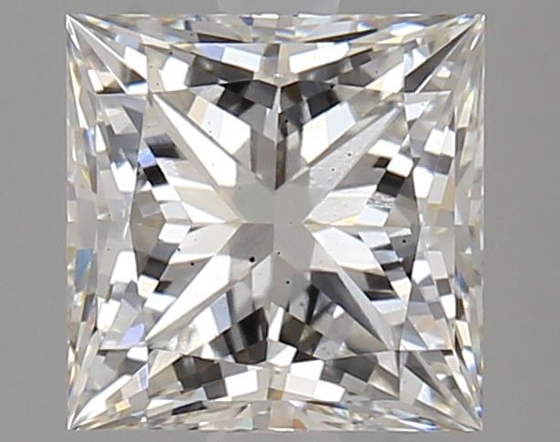 2.67 Carat Princess Shaped Ideal Cut VS2 IGI Certified Lab Grown Diamond