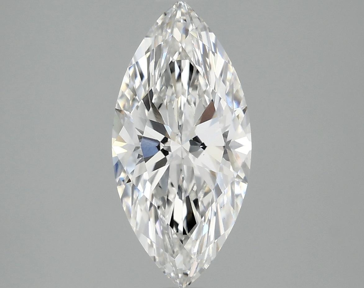 2.02 Carat Marquise Shaped Excellent Cut VVS2 IGI Certified Lab Grown Diamond