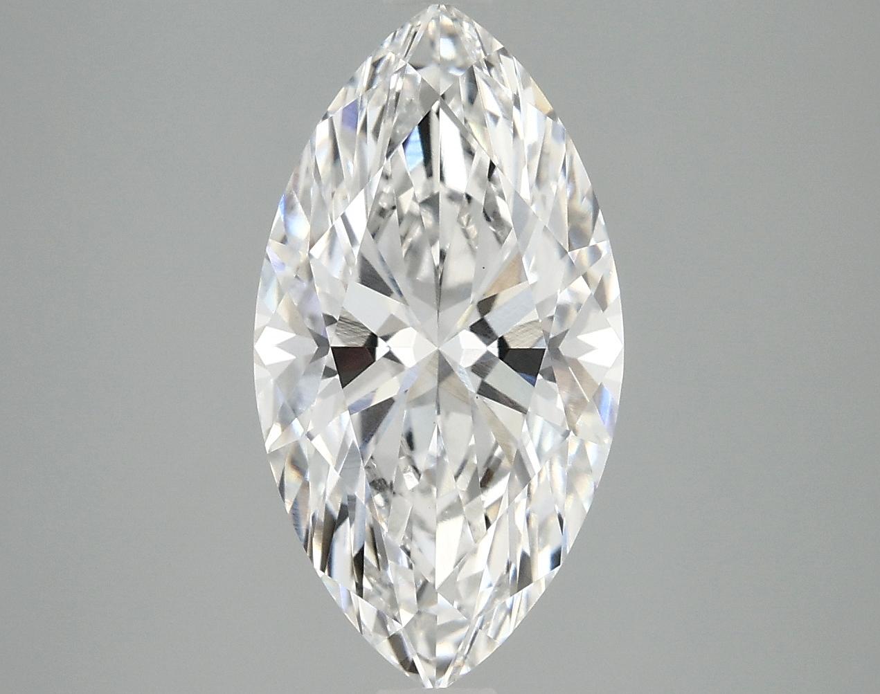 2.99 Carat Marquise Shaped Excellent Cut VVS2 IGI Certified Lab Grown Diamond