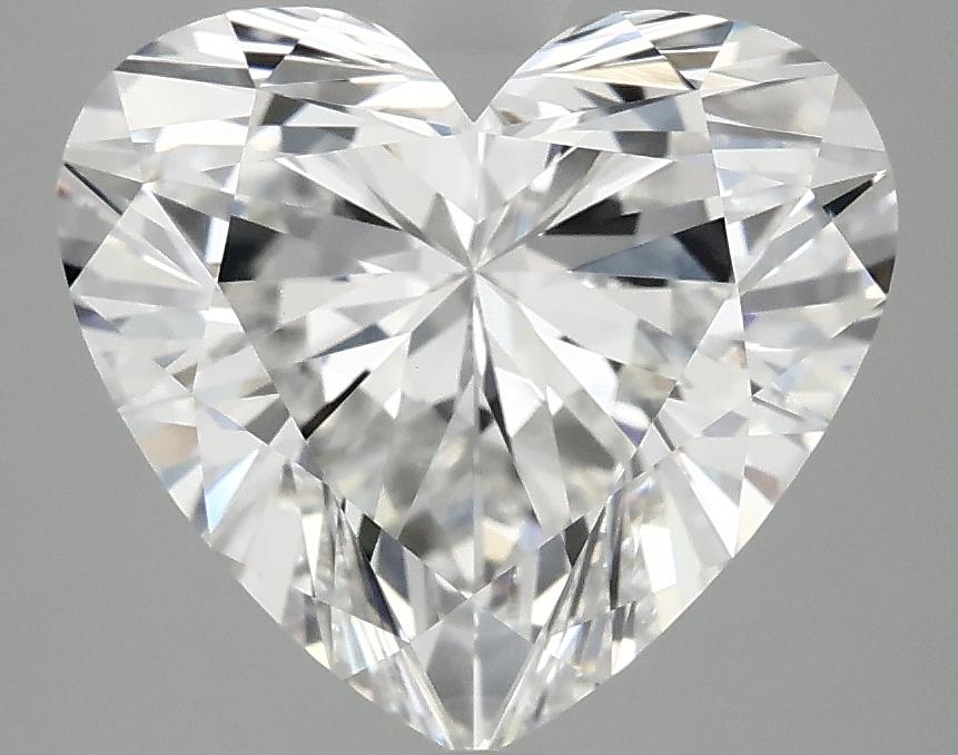 4.02 Carat Heart Shaped Ideal Cut VS1 IGI Certified Lab Grown Diamond