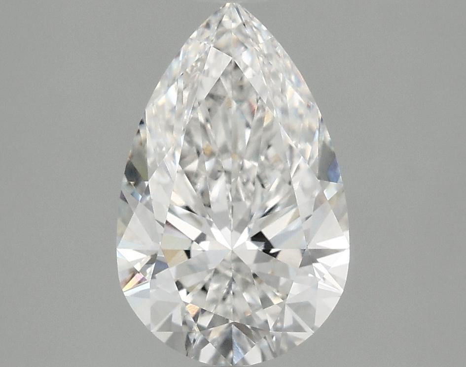 1.87 Carat Pear Shaped Ideal Cut VVS2 IGI Certified Lab Grown Diamond