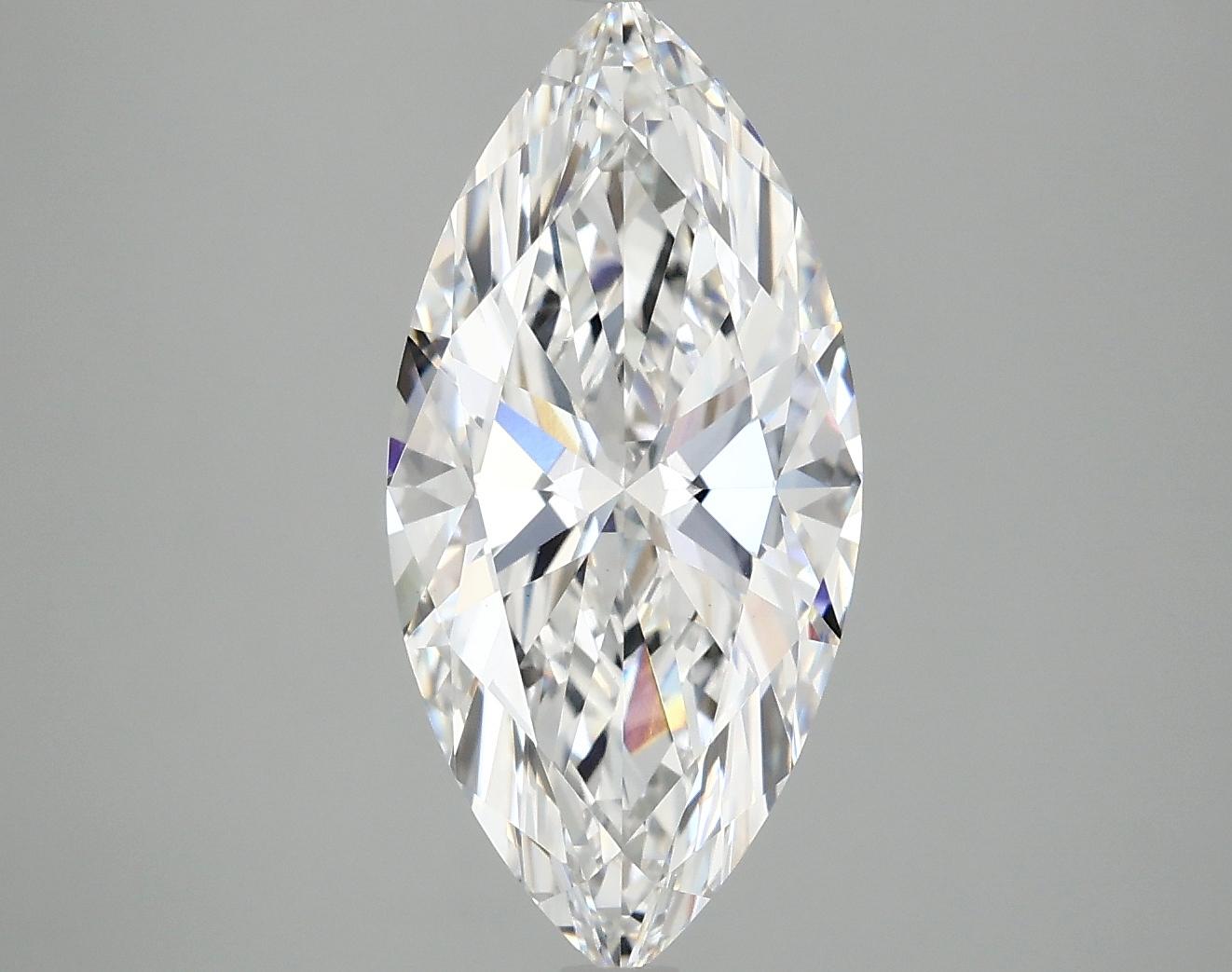 3.02 Carat Marquise Shaped Excellent Cut VS1 IGI Certified Lab Grown Diamond