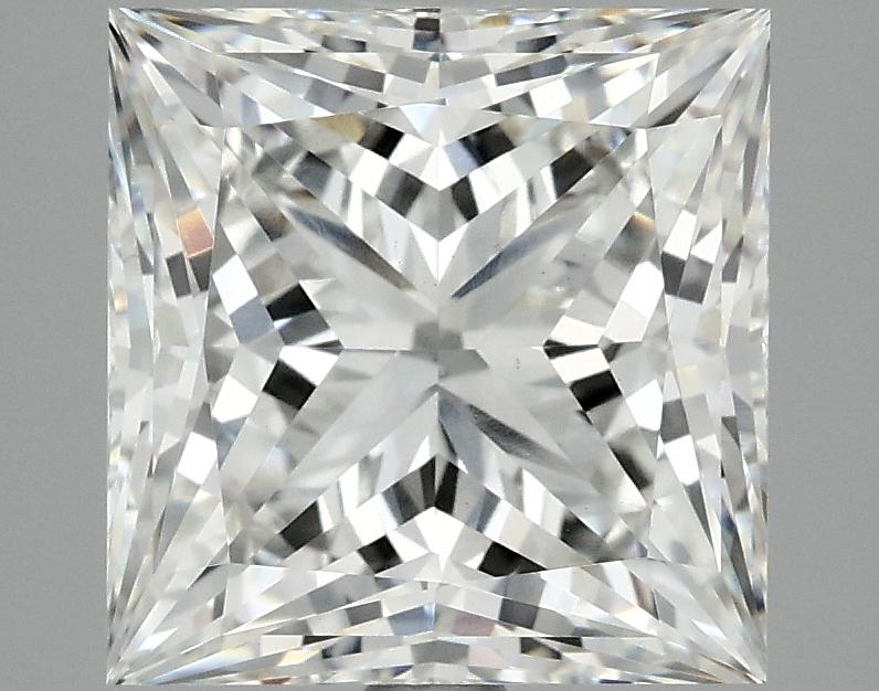 4.2 Carat Princess Shaped Ideal Cut VVS2 IGI Certified Lab Grown Diamond