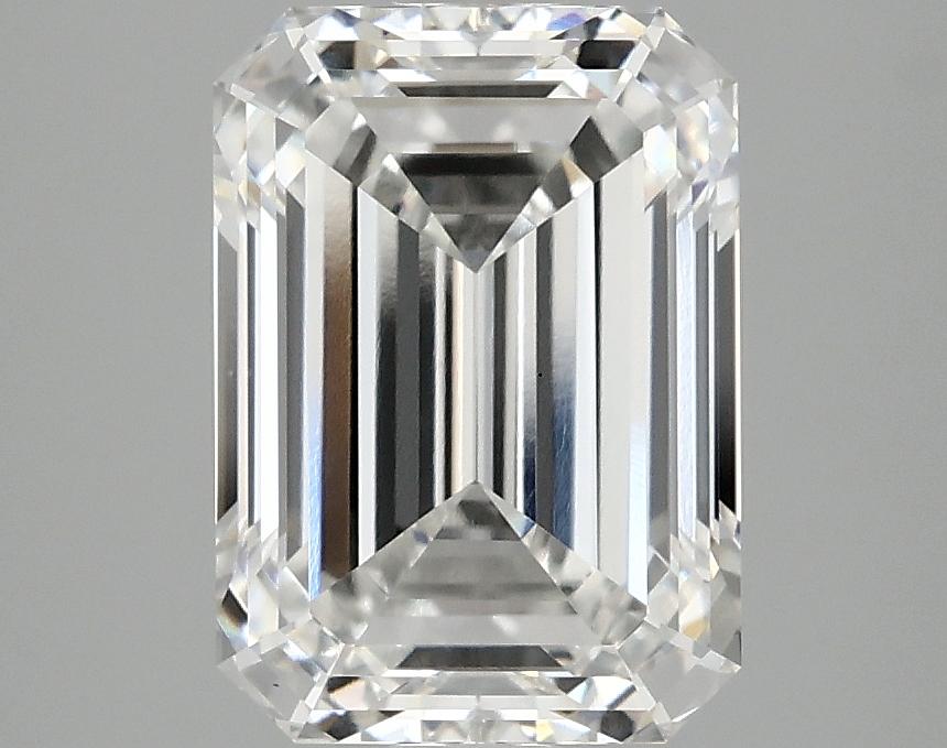 3.08 Carat Emerald Shaped Ideal Cut VS1 IGI Certified Lab Grown Diamond