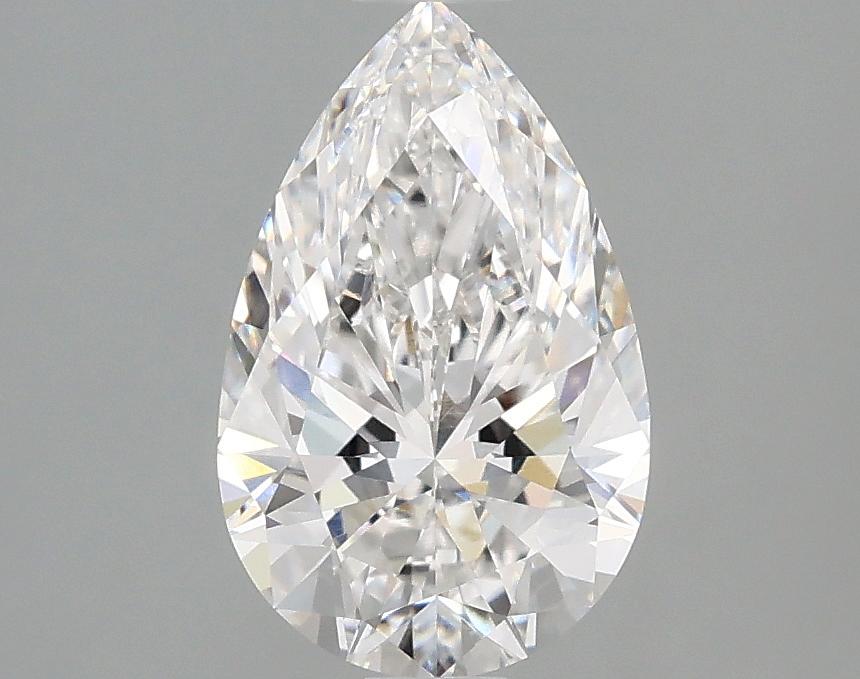 1.46 Carat Pear Shaped Ideal Cut VVS2 IGI Certified Lab Grown Diamond