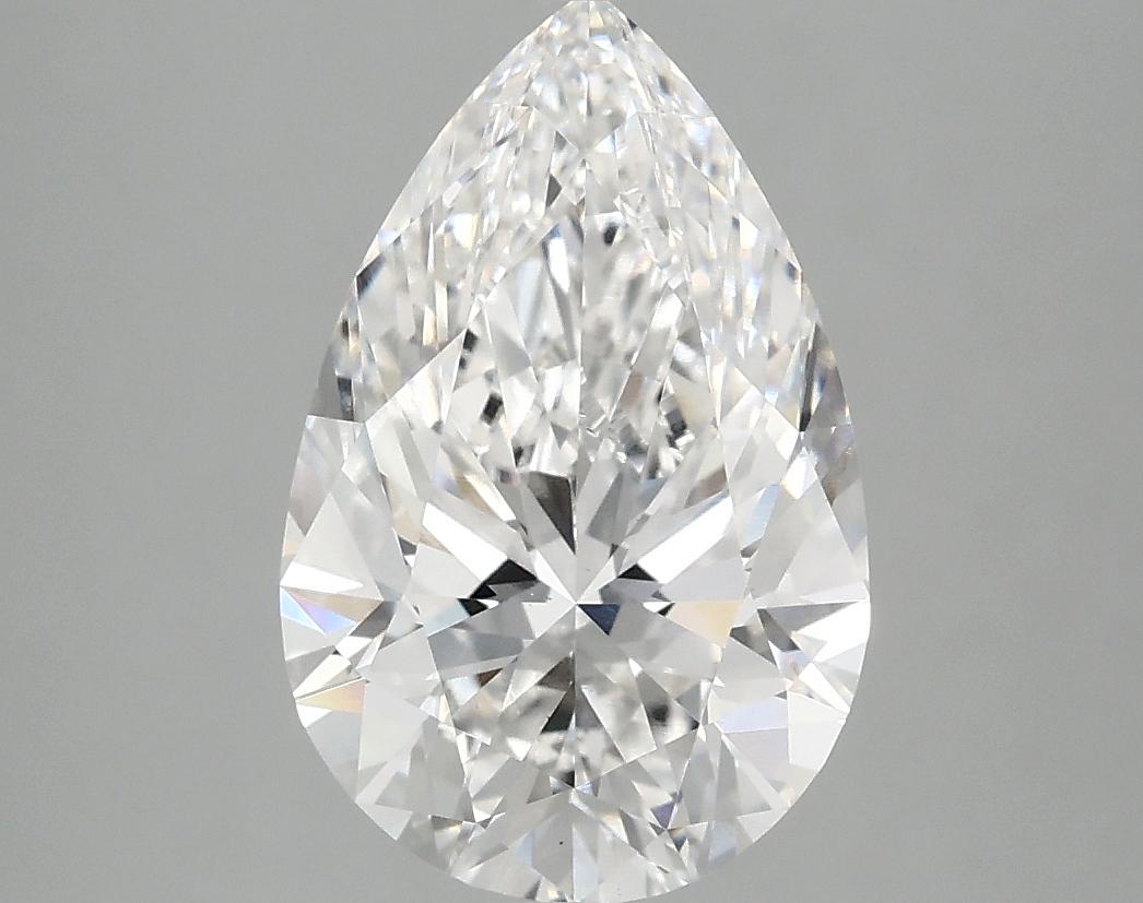 3.07 Carat Pear Shaped Ideal Cut VS1 IGI Certified Lab Grown Diamond