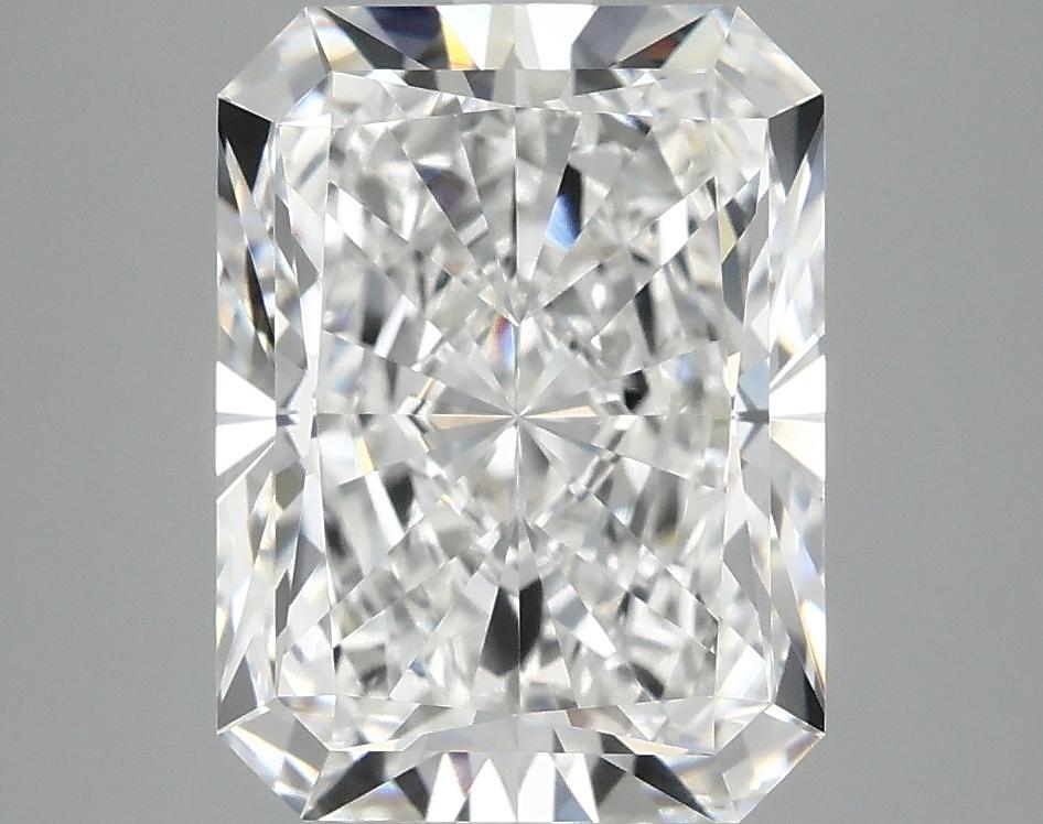 4.14 Carat Radiant Shaped Excellent Cut VVS2 IGI Certified Lab Grown Diamond