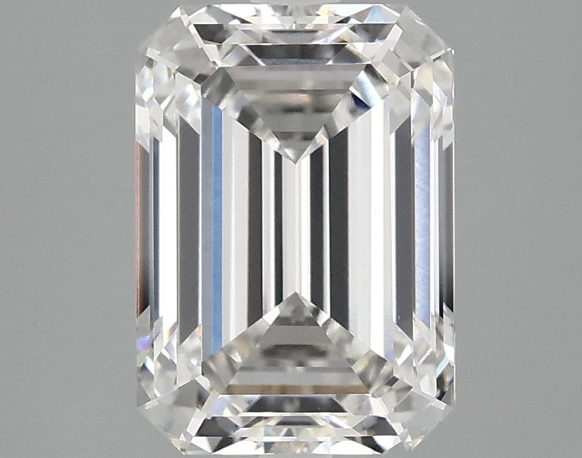 3.03 Carat Emerald Shaped Ideal Cut VVS2 IGI Certified Lab Grown Diamond
