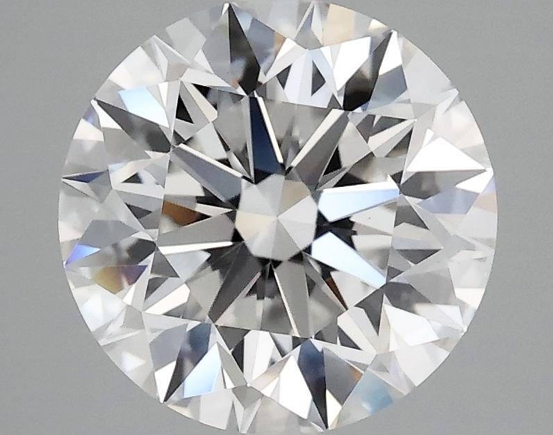 3.08 Carat Round Shaped Excellent Cut VS1 IGI Certified Lab Grown Diamond