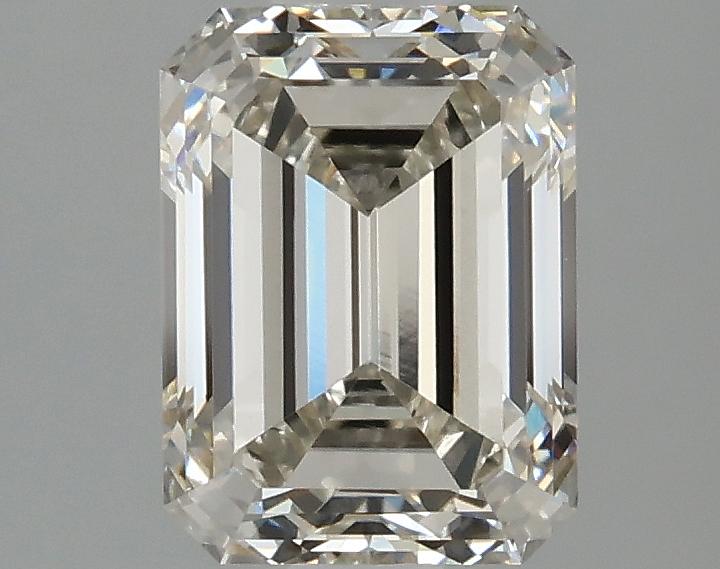 2.14 Carat Emerald Shaped Excellent Cut VVS2 IGI Certified Lab Grown Diamond