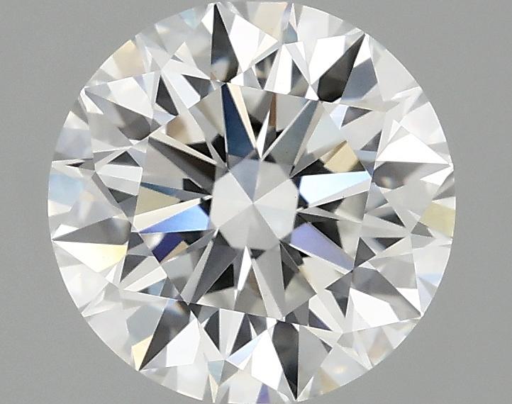 2.05 Carat Round Shaped Ideal Cut VVS2 IGI Certified Lab Grown Diamond