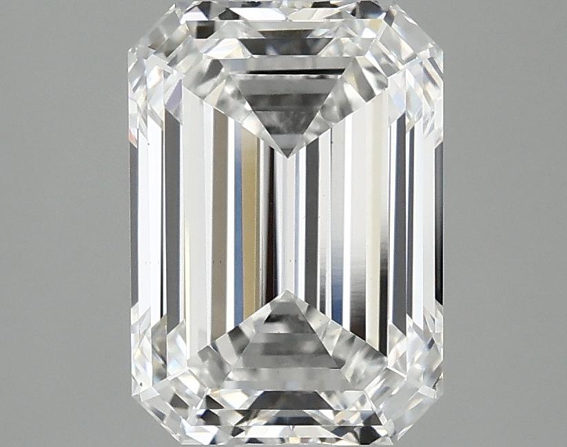 2.97 Carat Emerald Shaped Ideal Cut VS1 IGI Certified Lab Grown Diamond