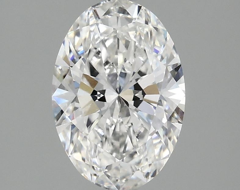 1.55 Carat Oval Shaped Ideal Cut VVS2 IGI Certified Lab Grown Diamond