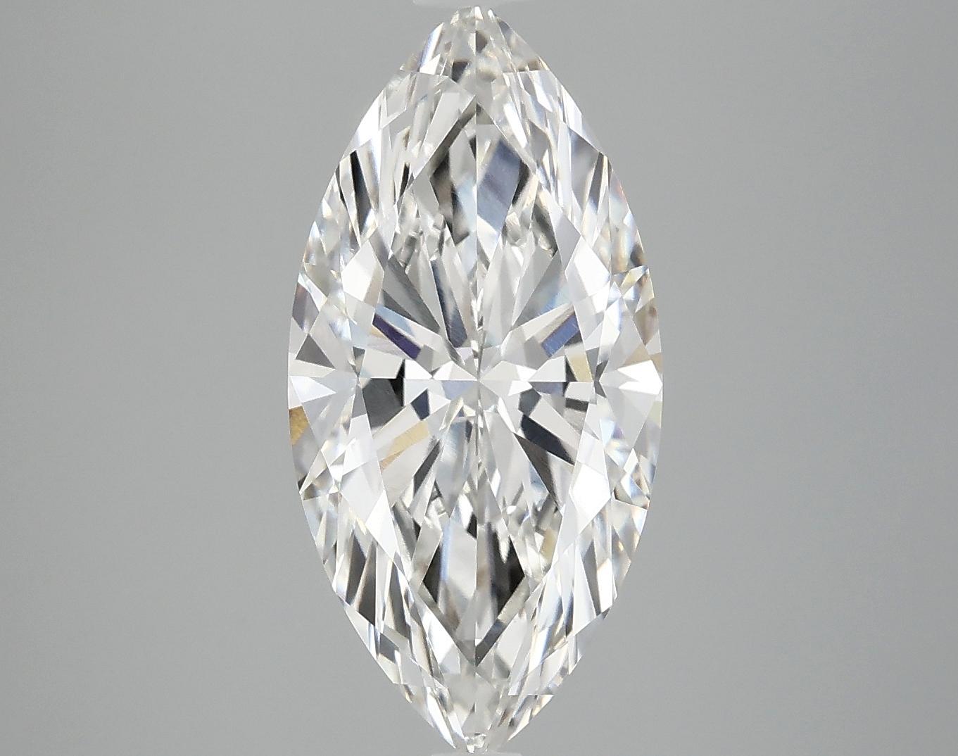 3.35 Carat Marquise Shaped Ideal Cut VS1 IGI Certified Lab Grown Diamond
