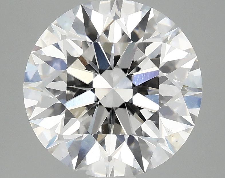3.09 Carat Round Shaped Excellent Cut VS1 IGI Certified Lab Grown Diamond