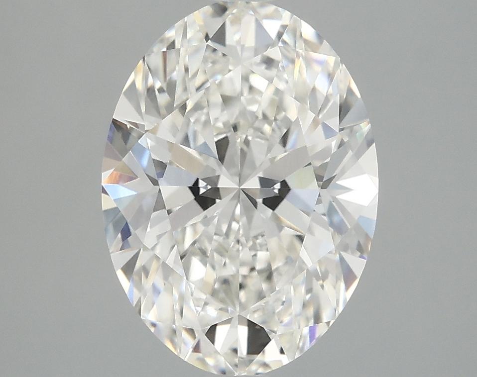3.09 Carat Oval Shaped Excellent Cut VVS2 IGI Certified Lab Grown Diamond