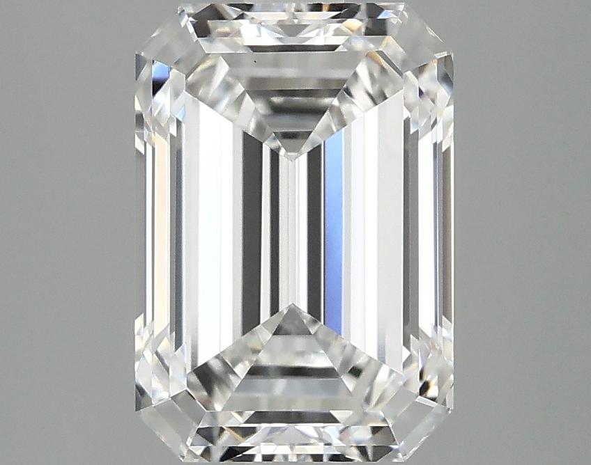 3.03 Carat Emerald Shaped Ideal Cut VVS2 IGI Certified Lab Grown Diamond