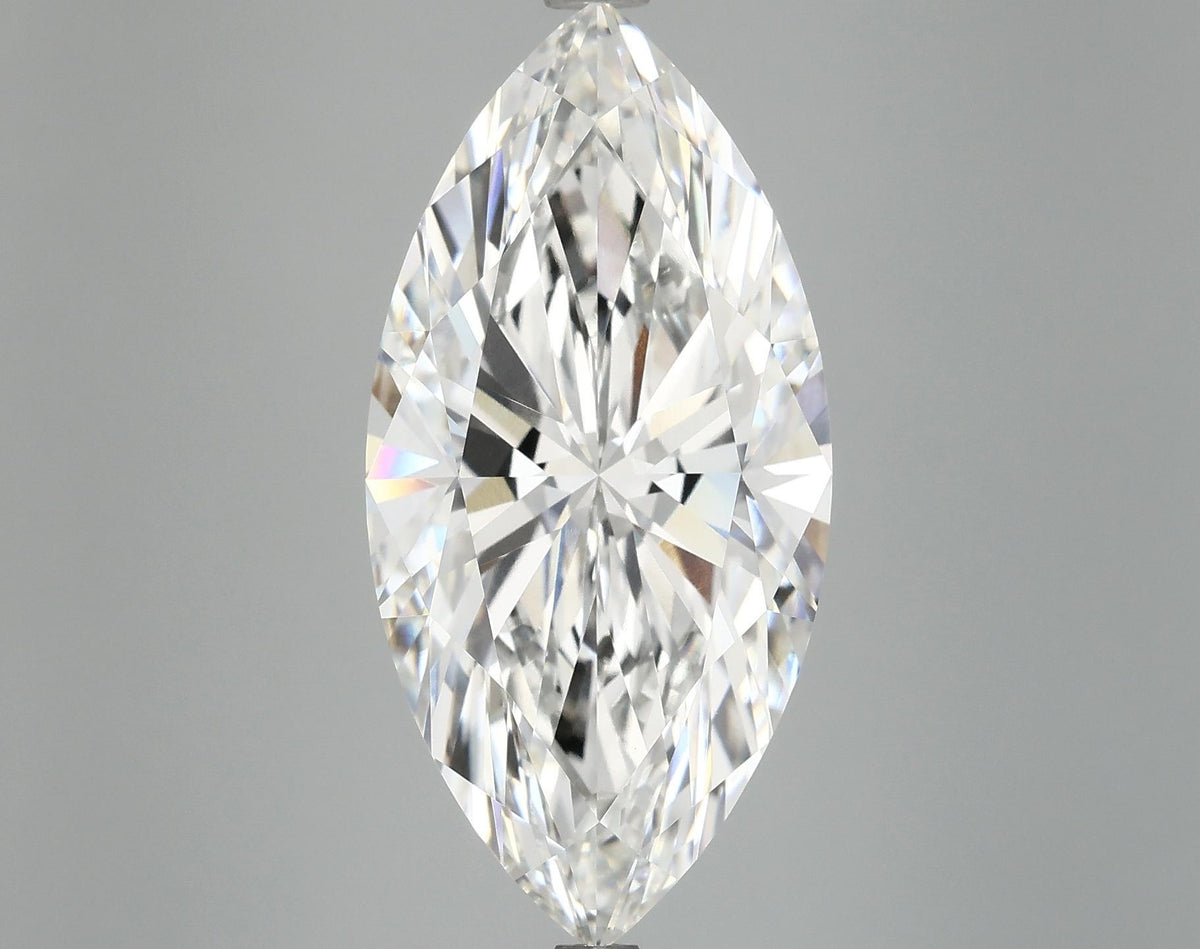 8.57 Carat Marquise Shaped Ideal Cut VVS2 IGI Certified Lab Grown Diamond