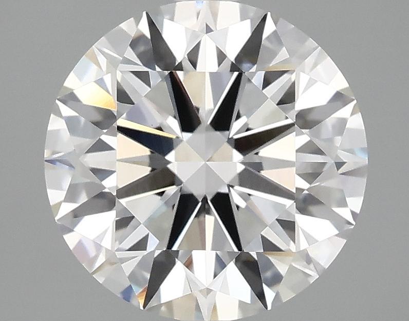 3.09 Carat Round Shaped Excellent Cut VVS2 IGI Certified Lab Grown Diamond