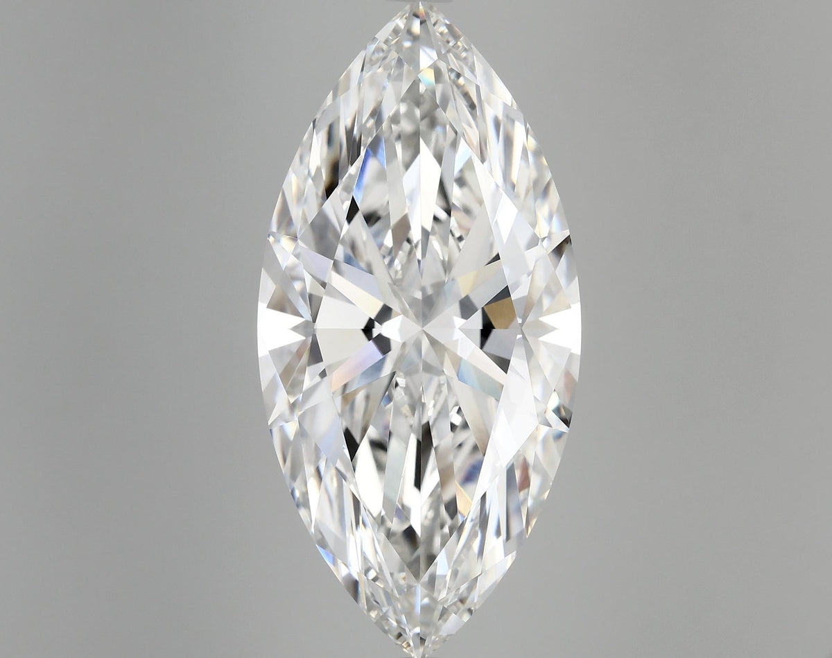 12.32 Carat Marquise Shaped Excellent Cut VVS2 IGI Certified Lab Grown Diamond