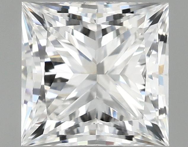 0.97 Carat Princess Shaped Ideal Cut VVS2 IGI Certified Lab Grown Diamond