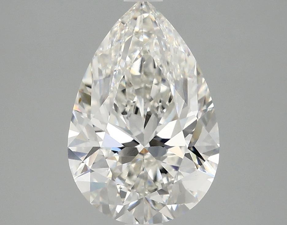 2.5 Carat Pear Shaped Excellent Cut VVS2 IGI Certified Lab Grown Diamond