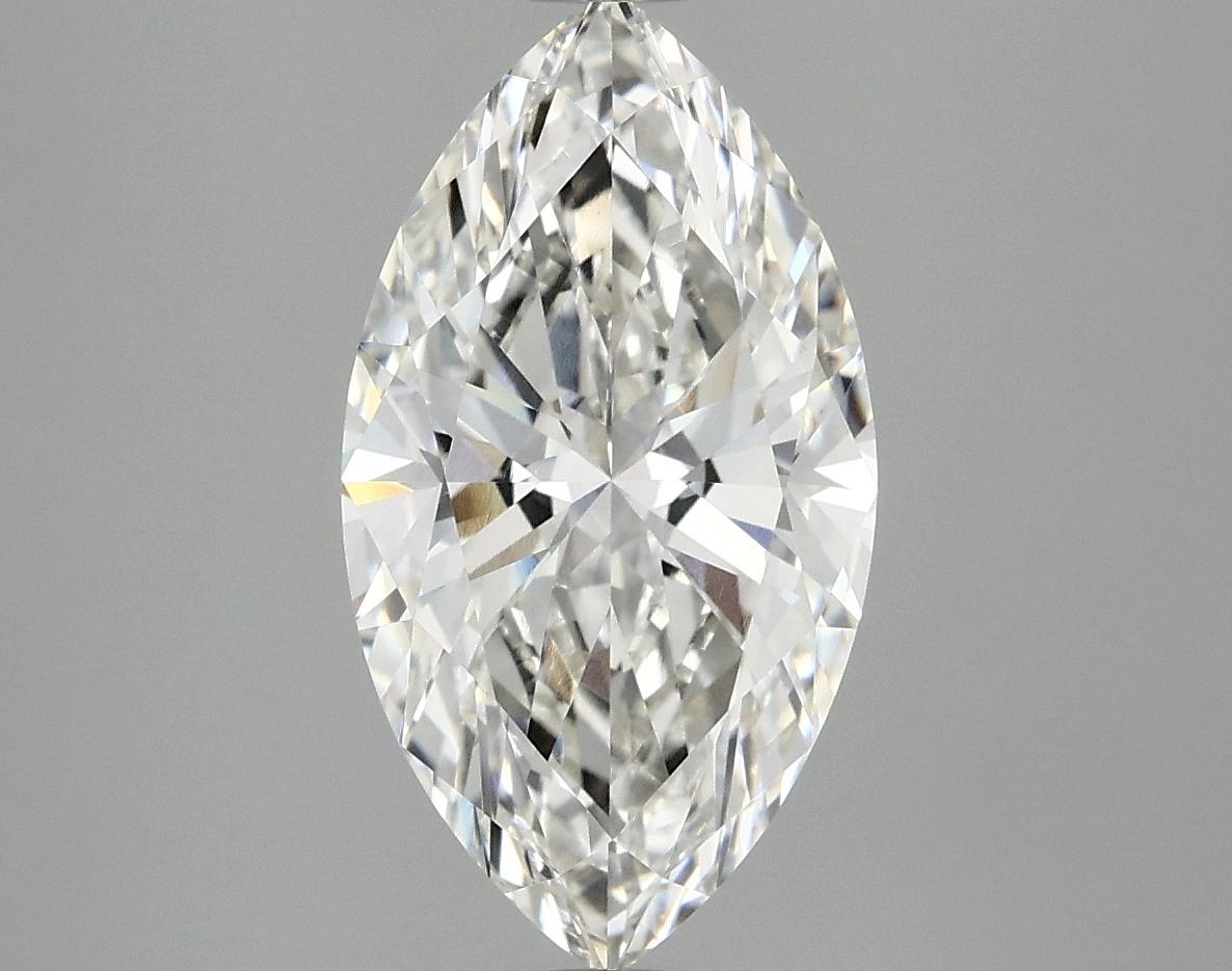 2.99 Carat Marquise Shaped Excellent Cut VVS2 IGI Certified Lab Grown Diamond