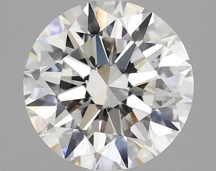 2.06 Carat Round Shaped Ideal Cut VVS2 IGI Certified Lab Grown Diamond