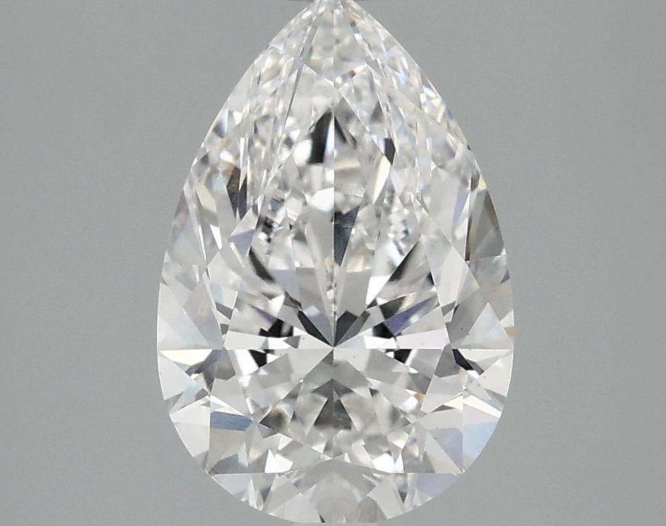 2.5 Carat Pear Shaped Excellent Cut VS1 IGI Certified Lab Grown Diamond